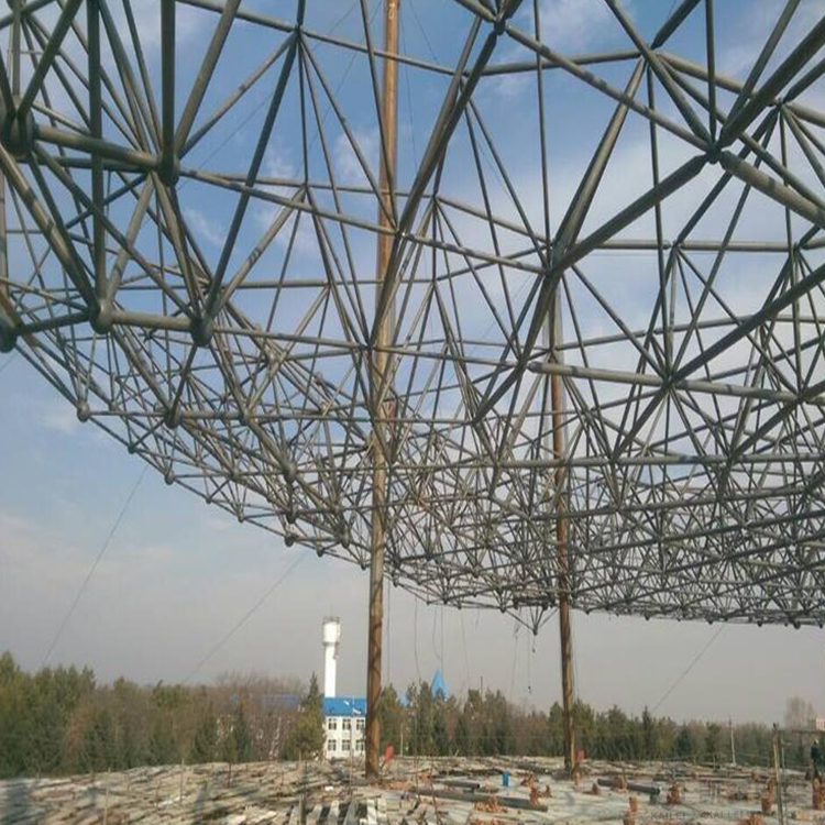 当阳球形网架钢结构施工方案